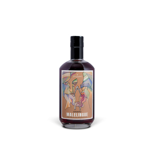 Amaro con vino Montepulciano MALELINGUE D'uvavì